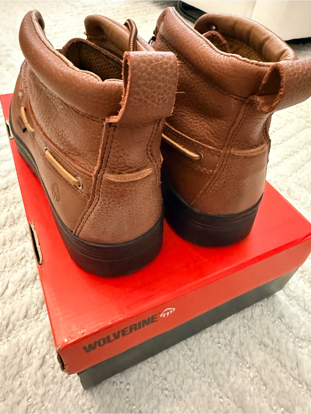 Men’s Wolverine Moc Steel Toe Chukka Boots - Size 11 - Picture 3 of 5